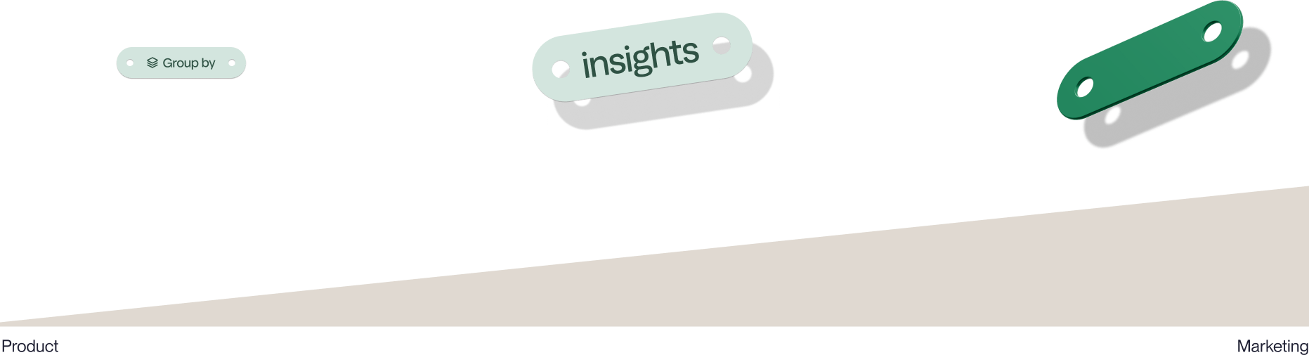 The different renders of the tool based on its context